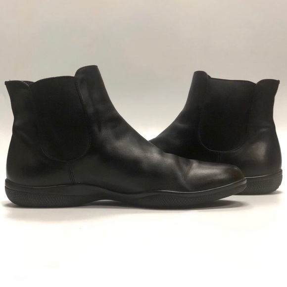 Prada Other - PRADA Soft Calfskin Leather Chelsea Boot
Size 9.5